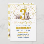 Baby Cats Perfect Party Child's Birthday Einladung (Vorne/Hinten)