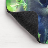 Baby Cedar Waxwing Bird Nature Mousepad (Ecke)