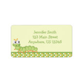 Baby Centipede Adressaufkleber (Vorne)