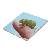 Baby Chameleon-Perspektive Fliese (Seite)