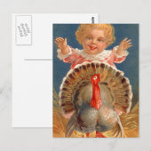 Baby Chasing Tom Türkei Vintag Postcard Postkarte (Vorne/Hinten)