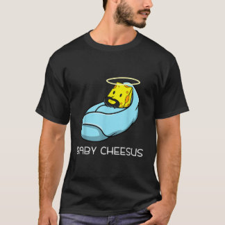 Baby Cheesus Käse Fan Weihnachten Jesus Pub T-Shirt