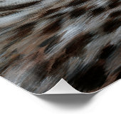 Baby Cheetah Fine Art Print 71x47cm Poster (Ecke)