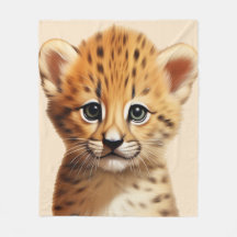 Baby Cheetah Portrait