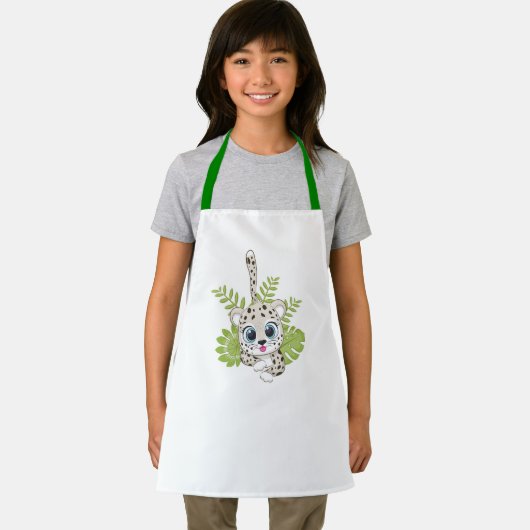 Baby cheetah schürze (Insitu)