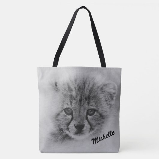 Baby Cheetah Tasche (Vorderseite)