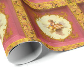 Baby Cherub Holiday Joy Geschenkpapier (Rolleneckpunkt)