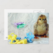 Baby Chick 2 Postkarte (Vorne/Hinten)