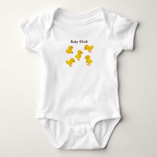 Baby Chick Bodysuit Strampler (Vorderseite)