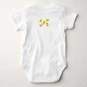 Baby Chick Bodysuit Strampler (Rückseite)
