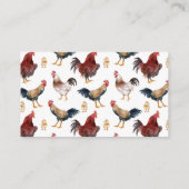 Baby Chick Diaper Raffle Ticket Begleitkarte (Rückseite)