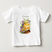 Baby Chick Gender Neutral Baby T-shirt (Vorderseite)