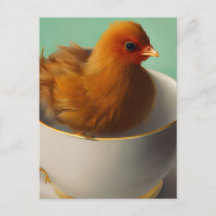 Baby Chick in Teacup