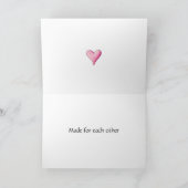 Baby Chick Liebe Card Karte (Innenseite)