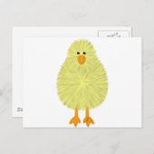 Baby Chick Postkarte (Vorne/Hinten)