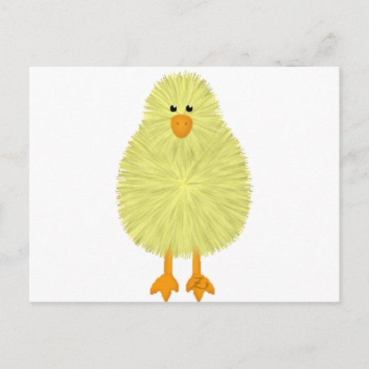 Baby Chick Postkarte (Vorderseite)