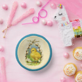 Baby Chick Springtime Pappteller (Party)
