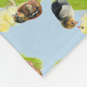 Baby Chick Trio Fleecedecke (Ecke)