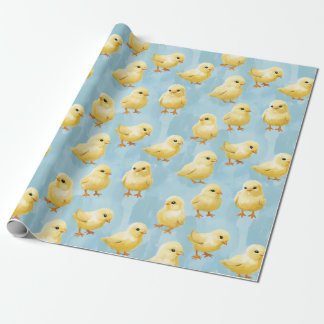 Baby Chick Wrapping Paper Geschenkpapier