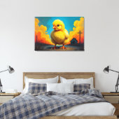 Baby Chicken Leinwanddruck (Insitu (Schlafzimmer))
