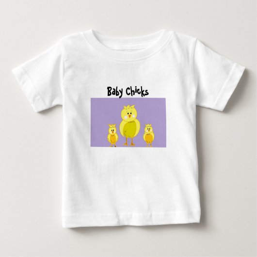 Baby Chicks Baby T-shirt (Vorderseite)
