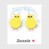 Baby Chicks Easter Aufkleber (Blatt)