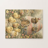 Baby Chicks Easter Puzzle (Horizontal)