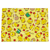 Baby Chicks Geschenktasche Große Geschenktüte (Vorderseite)