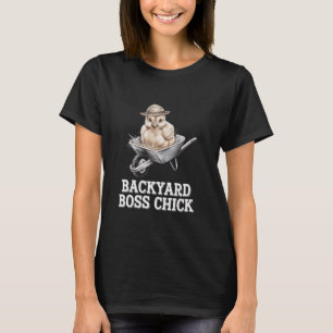 Baby Chicks in Backyards Coops Gardens Eier Farm R T-Shirt