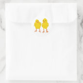 Baby Chicks Oster Pieps Zeichnen Sticker (Tasche)