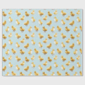 Baby Chicks Pattern | Easter Wrapping Paper Geschenkpapier (Flach)