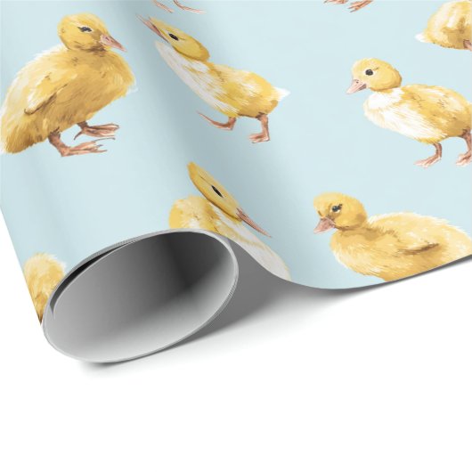 Baby Chicks Pattern | Easter Wrapping Paper Geschenkpapier (Rolleneckpunkt)