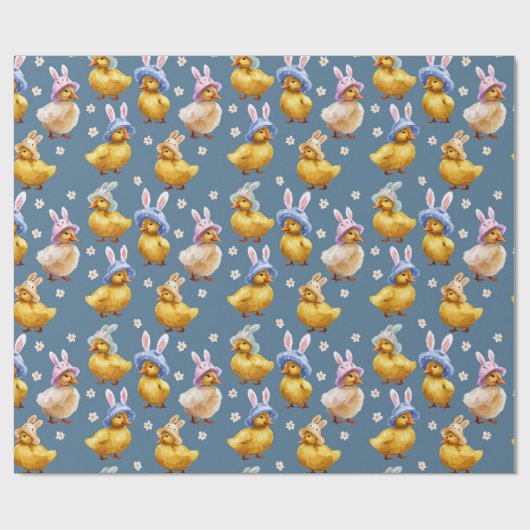 Baby Chicks Pattern | Easter Wrapping Paper Geschenkpapier (Flach)