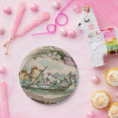 Baby Chicks Ruwing Osterpapier Teller (Party)