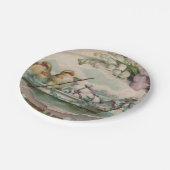 Baby Chicks Ruwing Osterpapier Teller (Schrägansicht)