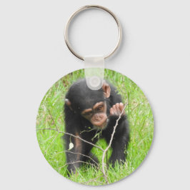 Baby Chimp Schlüsselring Schlüsselanhänger