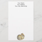 Baby Chipmunk Briefpapier (Vorderseite)
