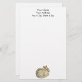 Baby Chipmunk Briefpapier (Vorne/Hinten)