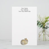 Baby Chipmunk Briefpapier (Stehend Vorderseite)