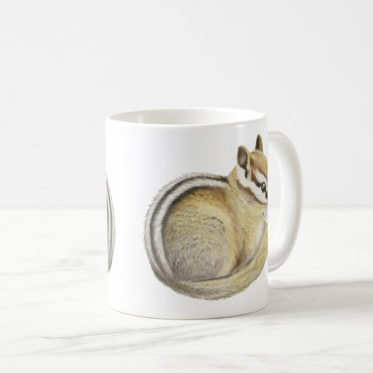 Baby Chipmunk Kaffeetasse (VorderseiteRechts)