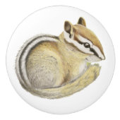 Baby Chipmunk Keramikknauf (Vorderseite)