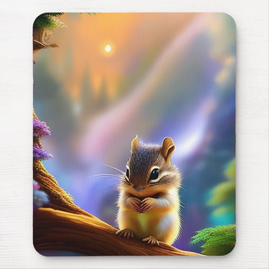 Baby Chipmunk Mousepad (Vorne)
