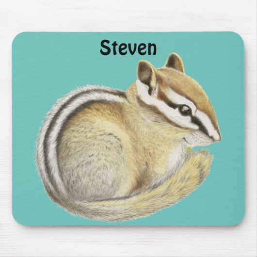 Baby Chipmunk Mousepad (Vorne)