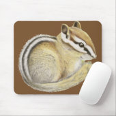 Baby Chipmunk Mousepad (Mit Mouse)