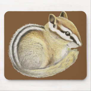 Baby Chipmunk Mousepad