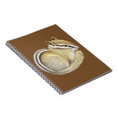 Baby Chipmunk Notizblock (Rechte Seite)