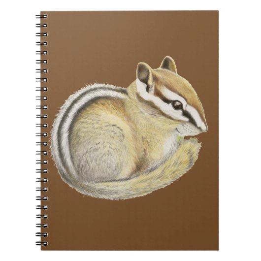 Baby Chipmunk Notizblock (Vorderseite)