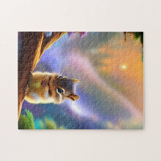 Baby Chipmunk Puzzle (Horizontal)