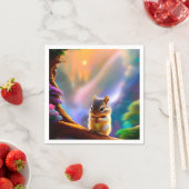 Baby Chipmunk Serviette (Beispiel)