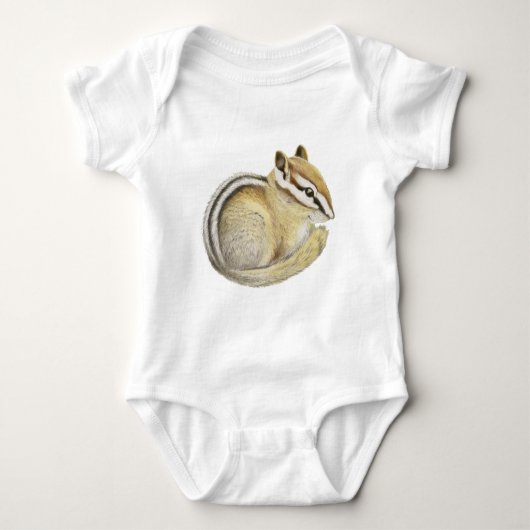Baby Chipmunk Strampler (Vorderseite)